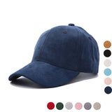 Solid Snapback Baseball Cap