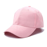 Solid Snapback Baseball Cap