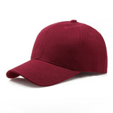 Solid Snapback Baseball Cap